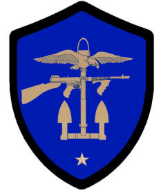 Military event awards shield