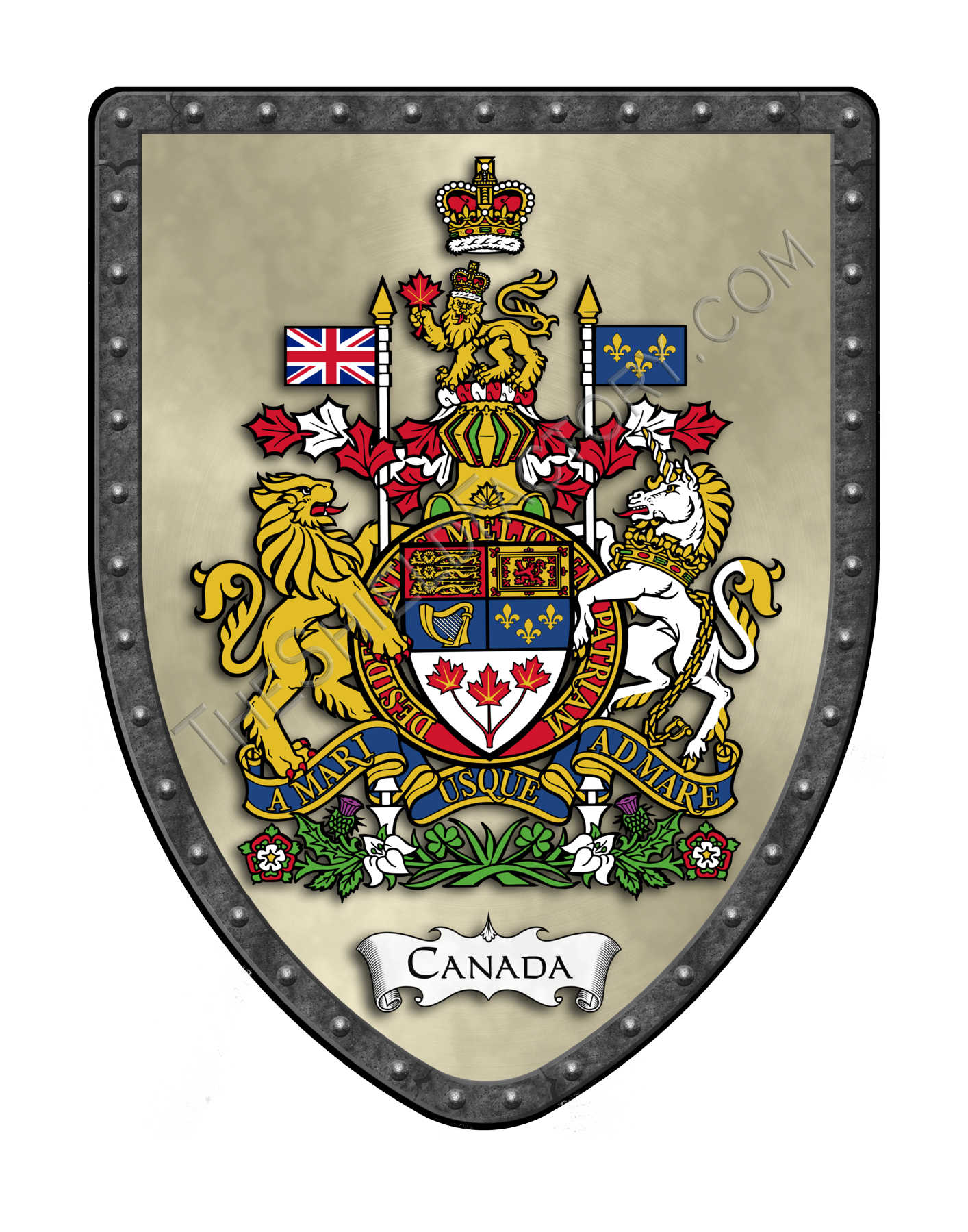 Канадский герб. The Royal Coat of Arms of Canada. Герб Канады. Герб Канады 2023. Государственный герб Канады.